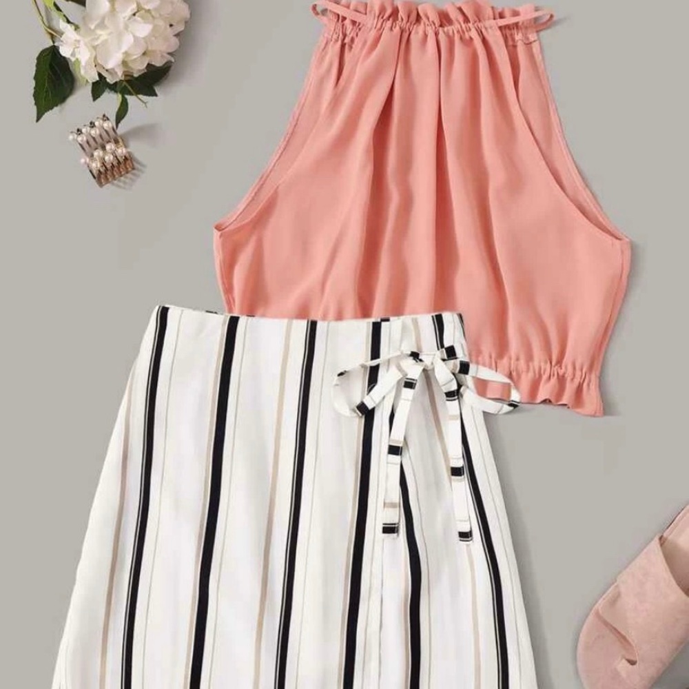 Skirt and shirt